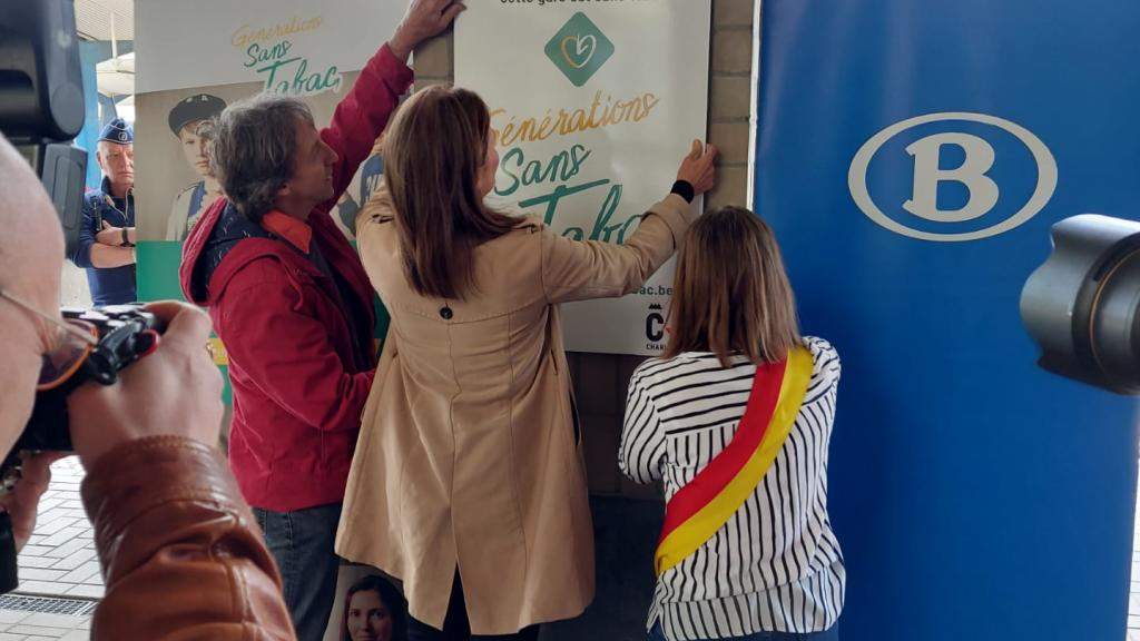 La gare de Charleroi-Sud devient la première gare intégralement "non fumeurs" de Wallonie